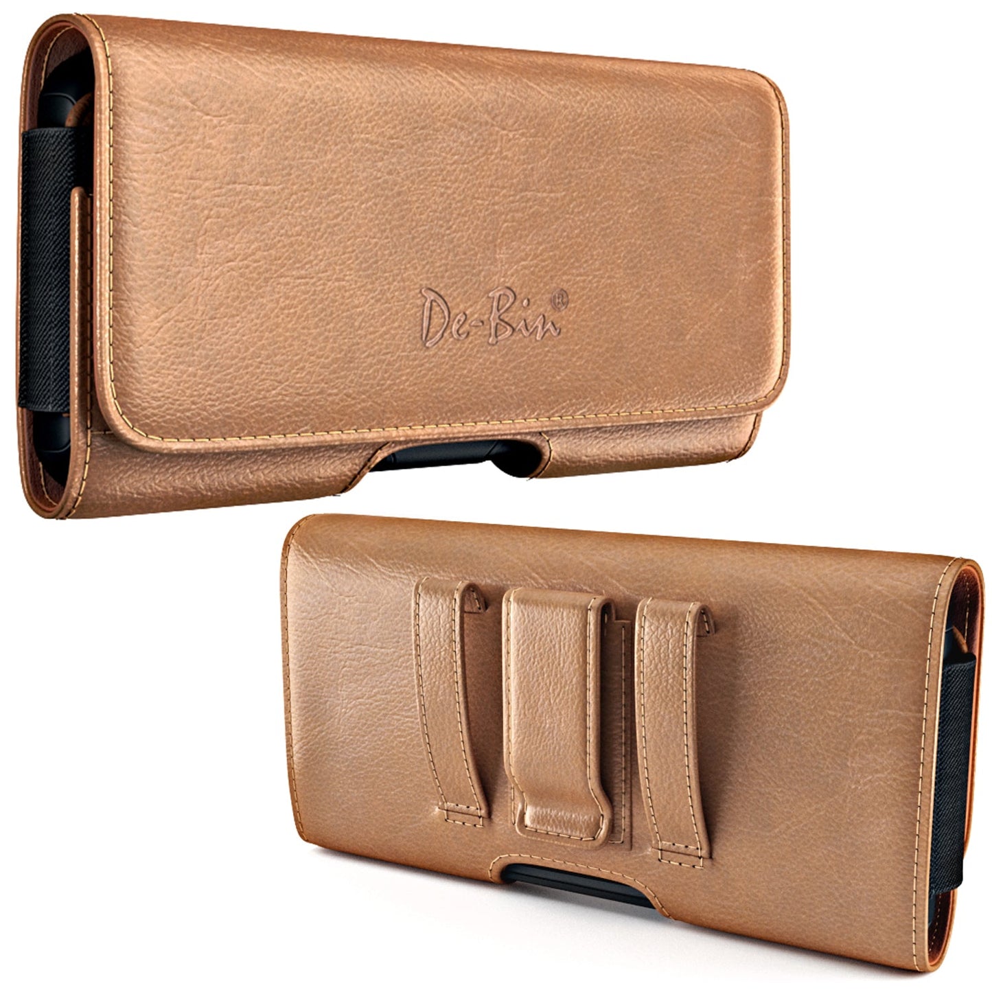iPhone 14, 14 Pro Belt Holder Holster Case with Credit Card Storage