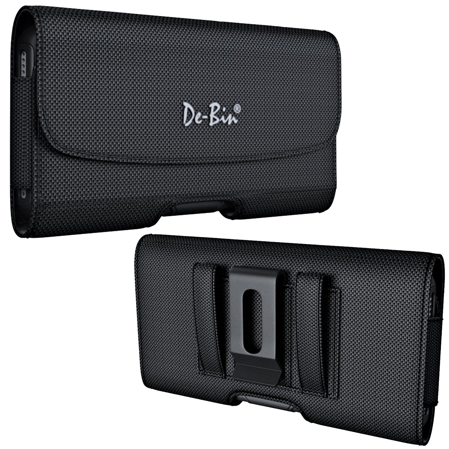 iPhone XR Cell Phone Belt Holder Holster Case Nylon Pouch Cover