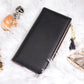 Leather Wallet for Women, Coin Purse Black